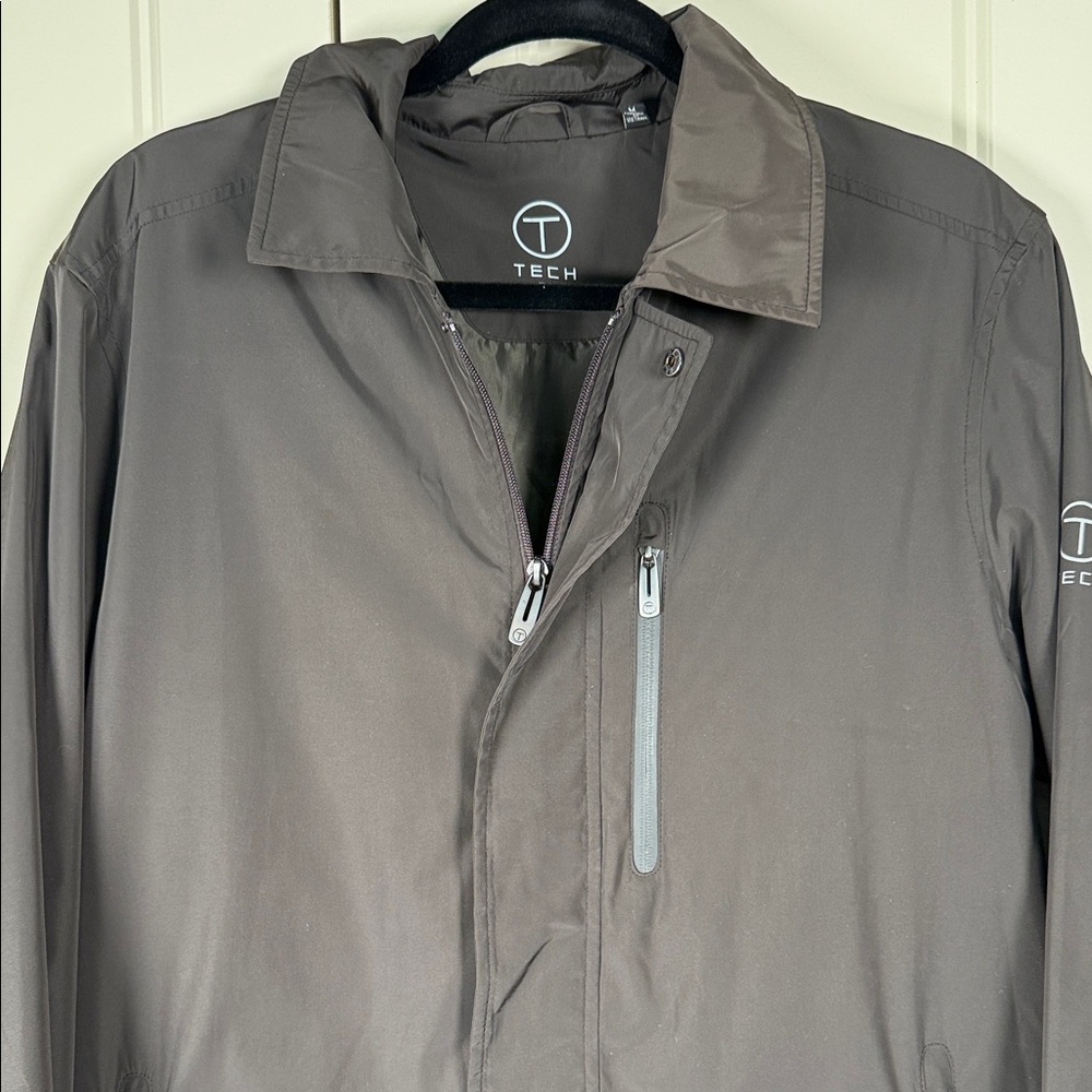 Tumi Men's Dark Brown Raincoat